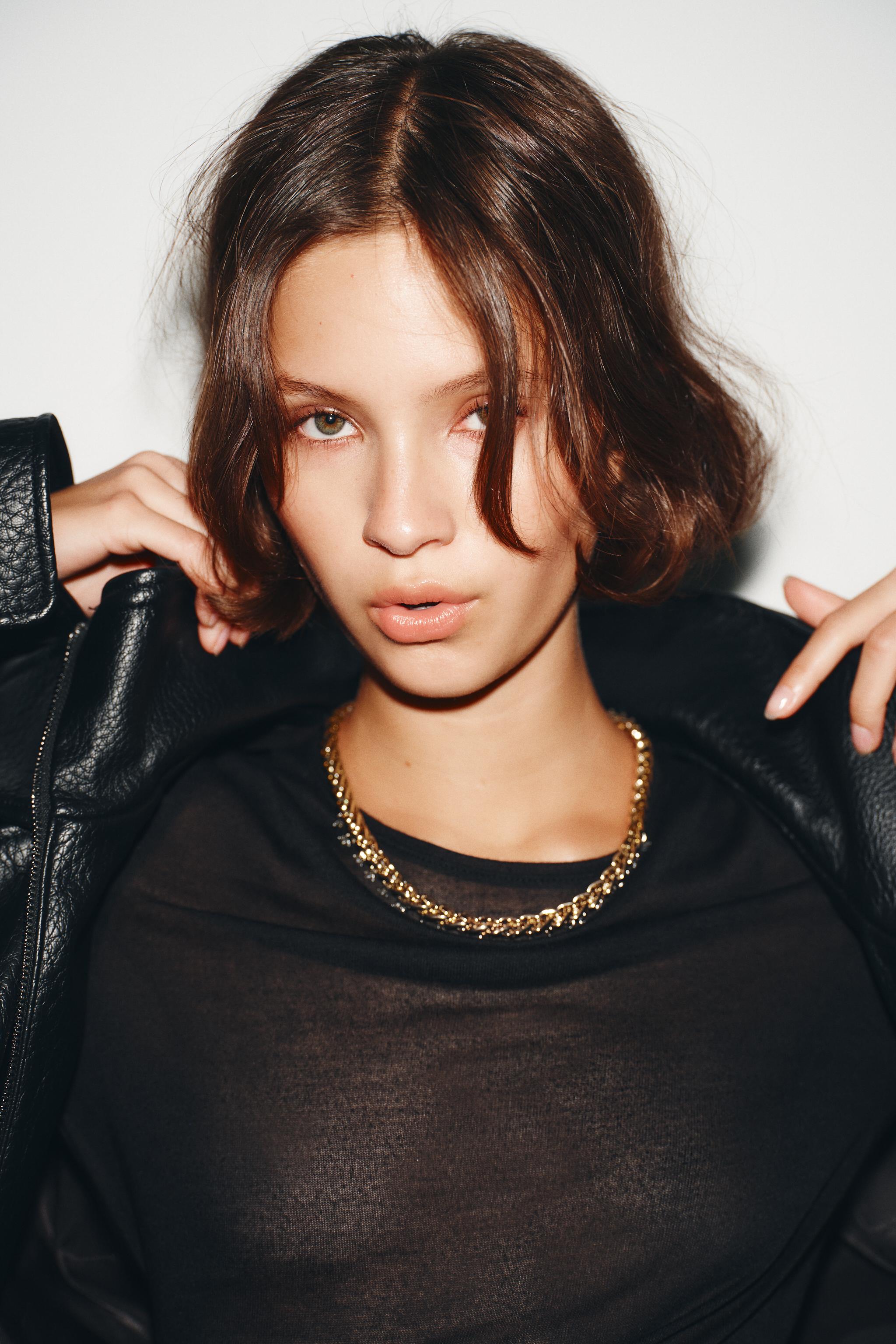 COMBINED JEWELED LINK NECKLACE